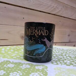 The Little Mermaid Black Mug